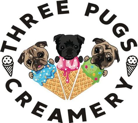 3 pugs creamery|randall's ice cream.